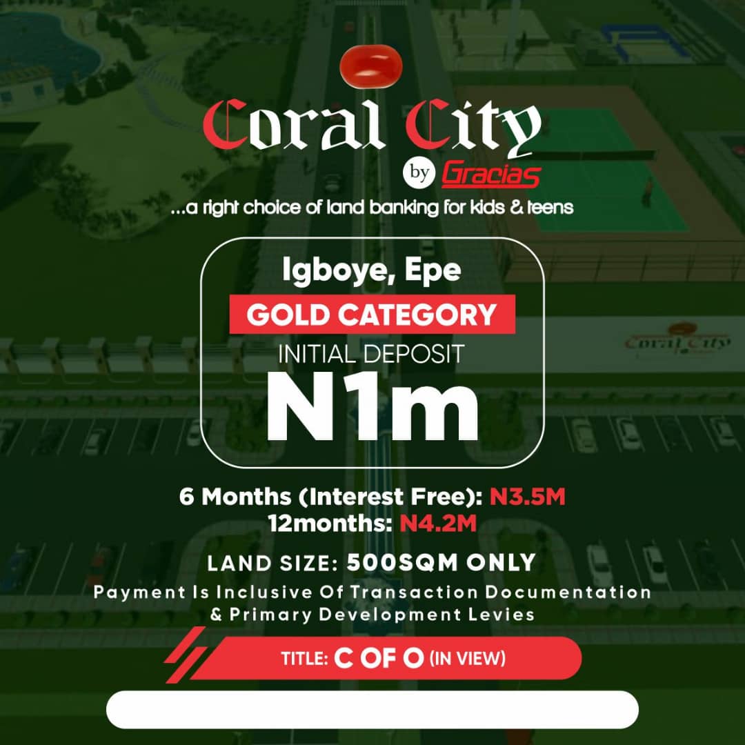 CORAL CITY, IGBOYE EPE