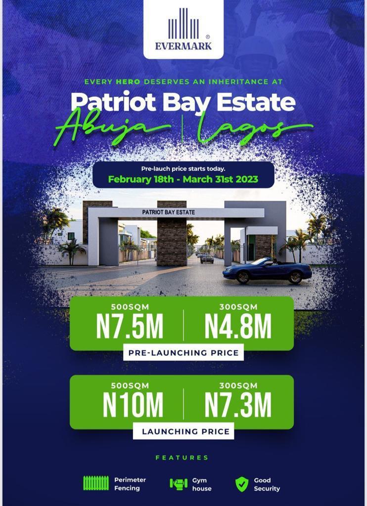 Patriot Bay estate, real estate in lugbe, abuja and ketu, epe