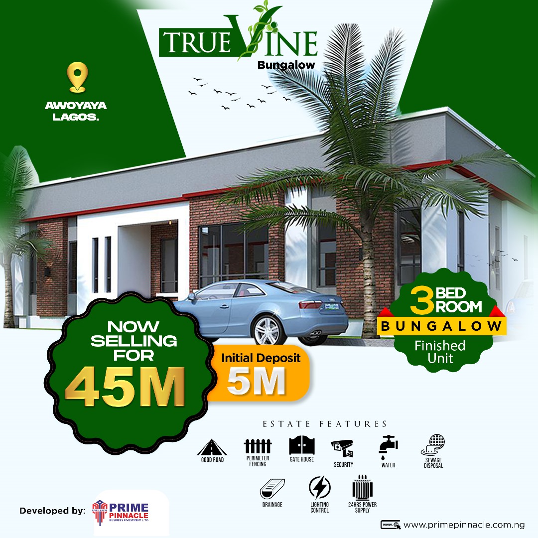 TRUE VINE bungalow is perfect for Family Living having spacious bedrooms, open-concept living areas, and a stylish caters 3 bedroom