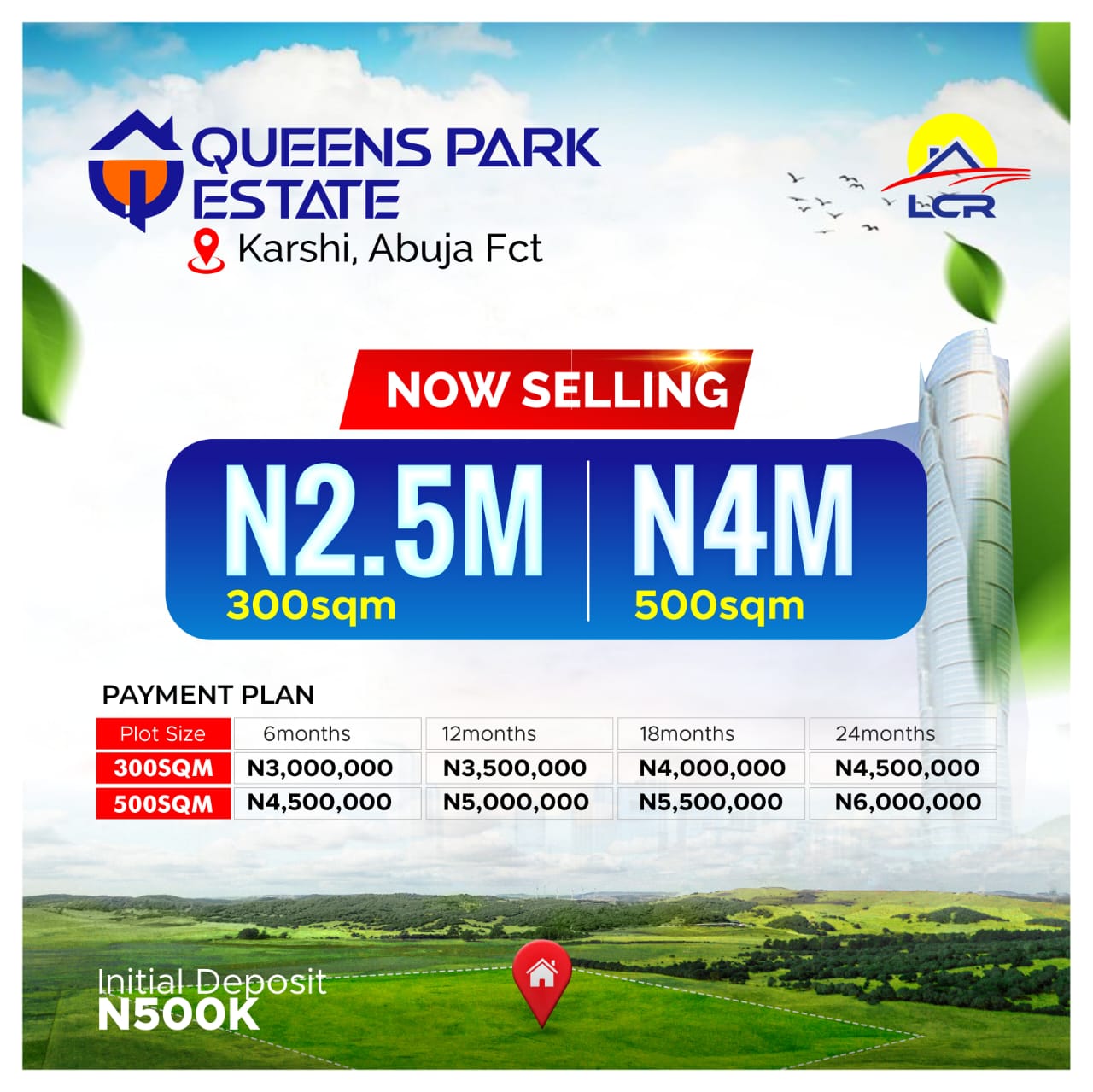 QUEENS PARK ESTATE, KARSHI, ABUJA. Karshi is located in the Federal Capital Territory of Nigeria and has emerged as a promising hotspot for real estate investment.