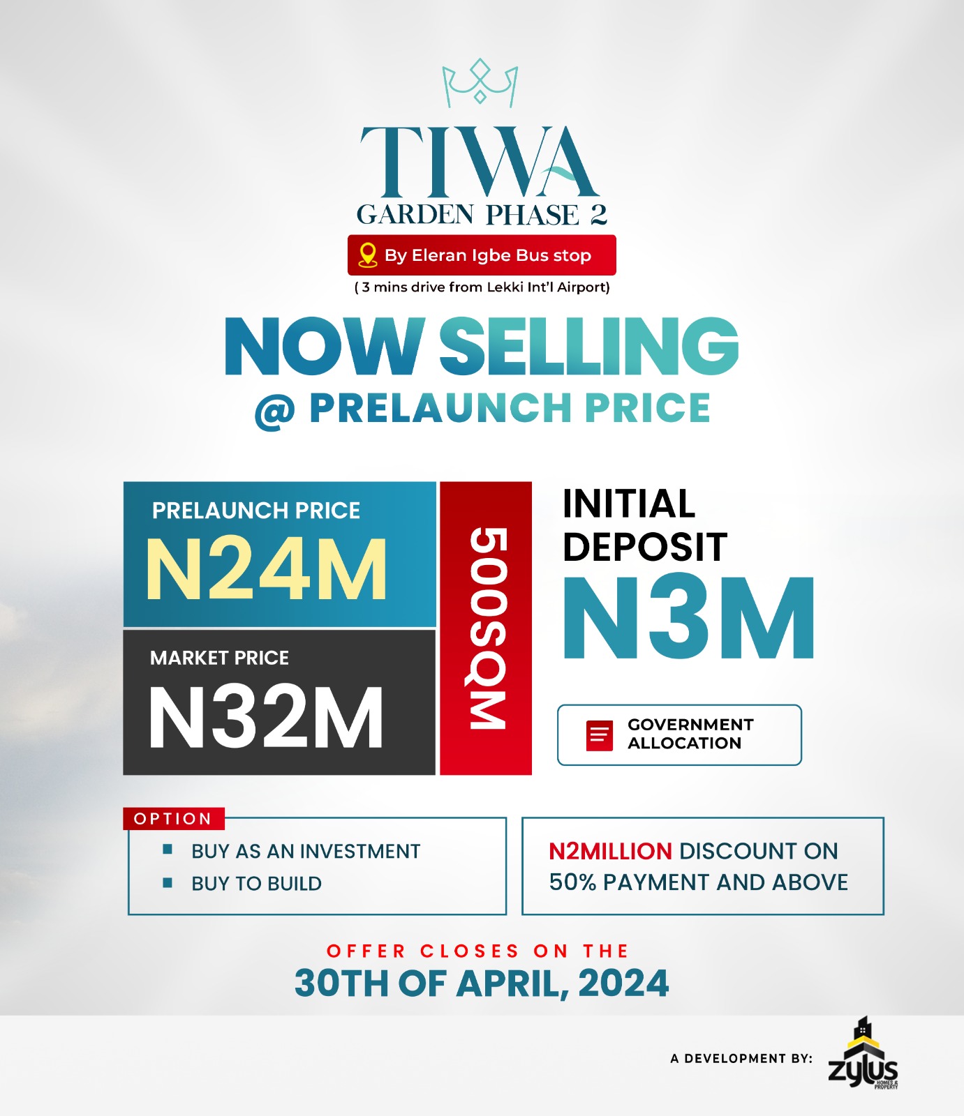 A haven where luxury meets tranquility Get ready for a lifestyle upgrade at Tiwa Garden Phase 2. The estate boasts of a blend with nature and
