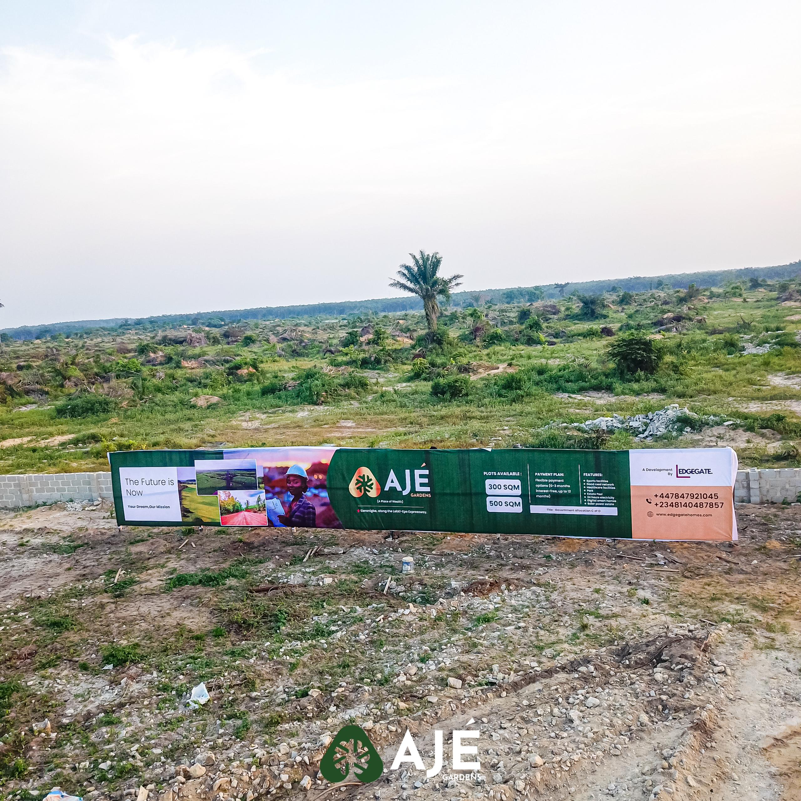 Nestled in the heart of Eleranigbe, Ibeju-Lekki, Lagos, Aje Gardens is strategically positioned near key landmarks: