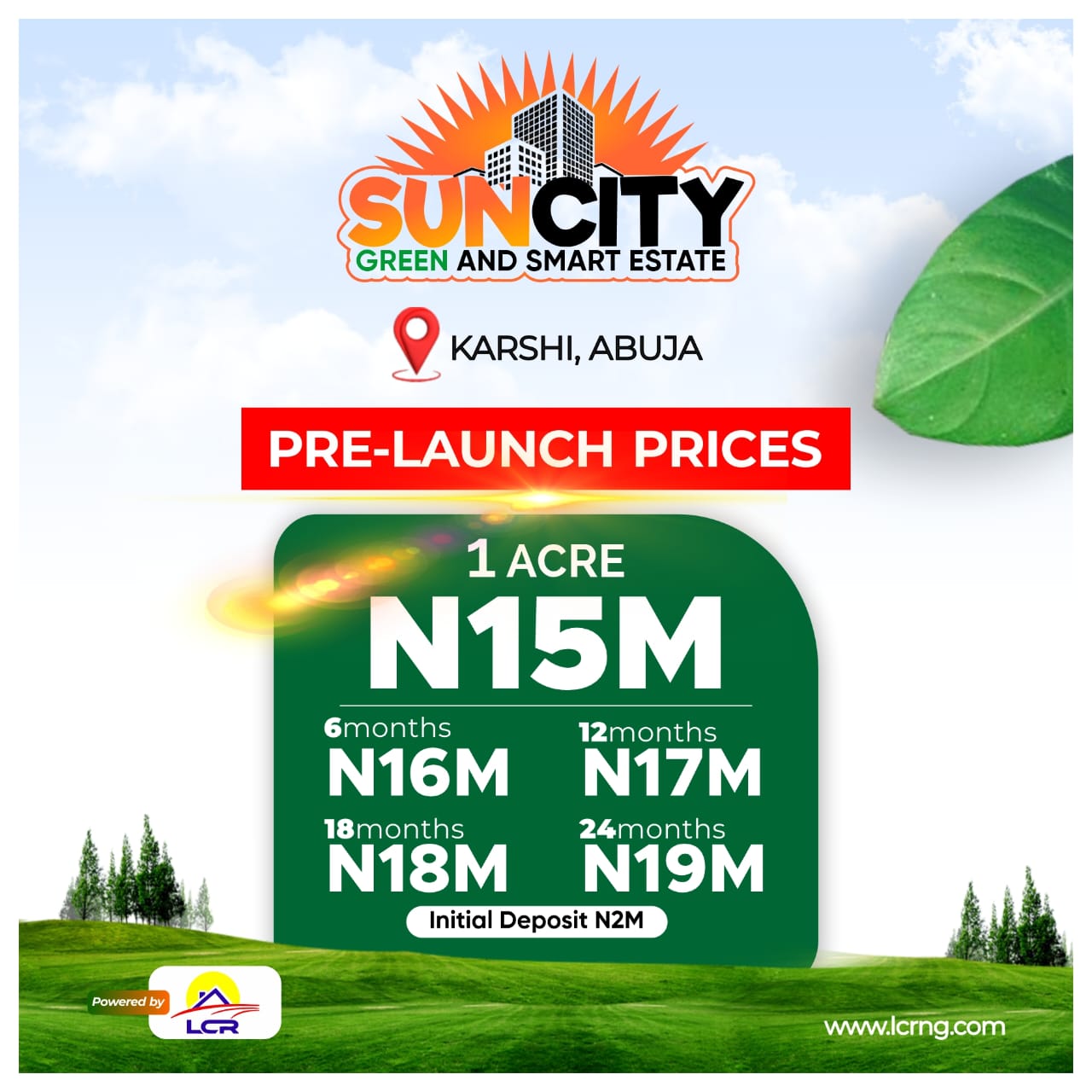 Introducing SUN CITY GREEN & SMART ESTATE, a pioneering project that redefines sustainable living in Karshi, Abuja.