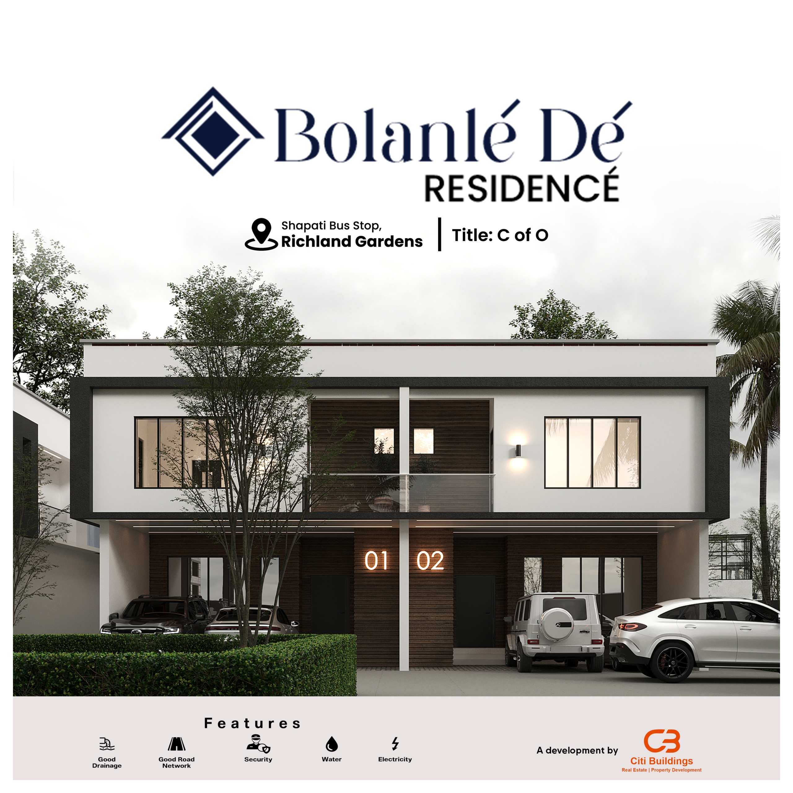 Experience the beauty of luxurious living and a peaceful haven today at the 3 bedrooms duplex with BQ in BOLANLE RESIDENCE, Bogije