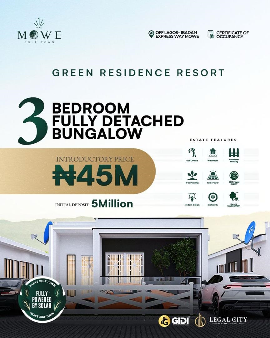 Welcome to Mowe Golf Town, Nigeria's premier golfing destination where luxury living meets environmental responsibility.