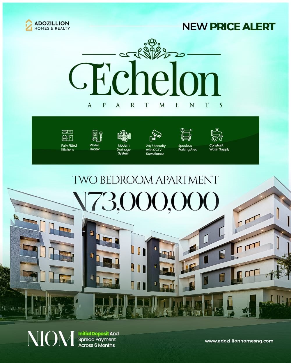Uncover Echelon Apartments in Oribanwa, Awoyaya, a place where the convenience of easy access perfectly blends with a profound sense of calm.