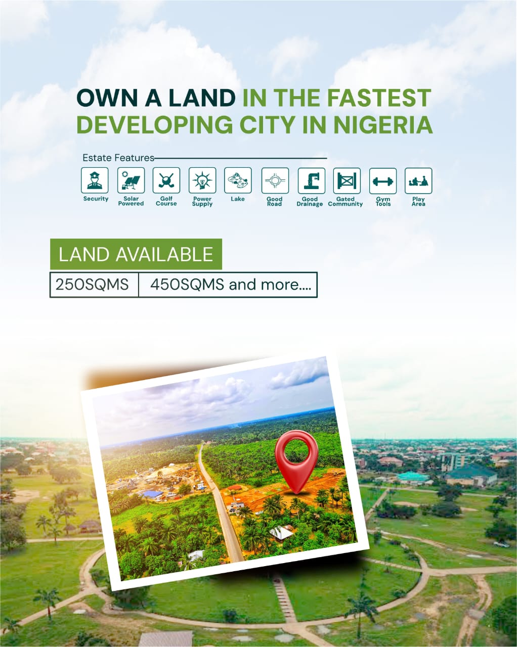 lifestyle that seamlessly blends serenity, sustainability, and luxury in Akwa Ibom State? Your search ends with Golden Palace Residences, Uyo