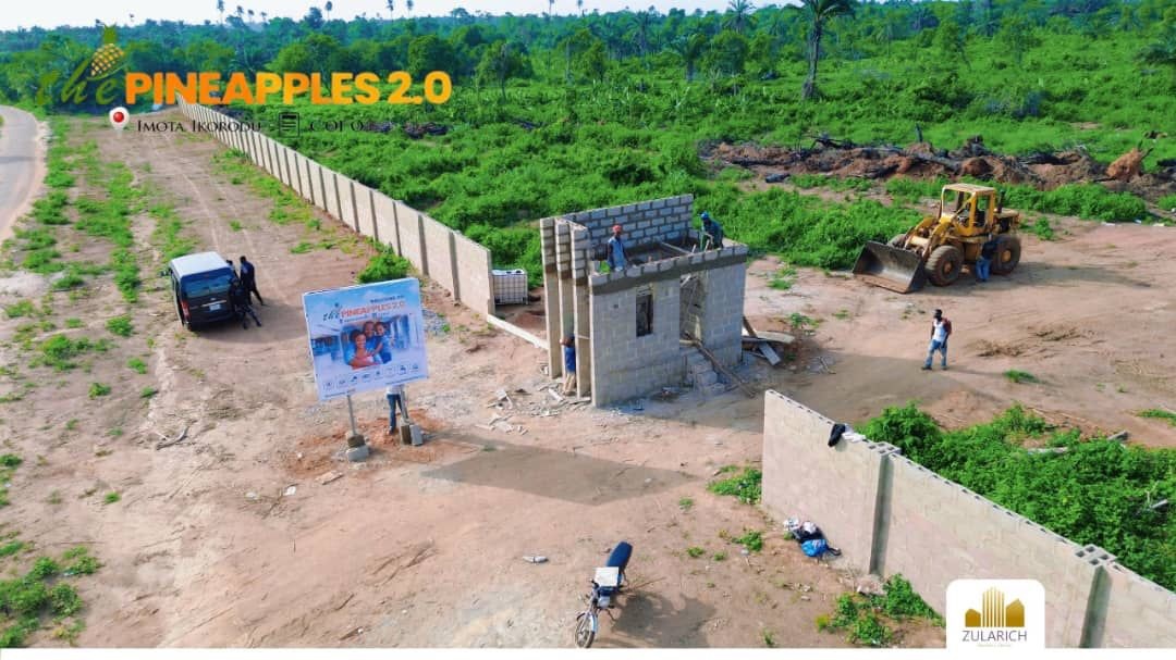 Looking for an unbeatable real estate opportunity in Lagos? The Pineapple 2.0, imota, Ikorodu, proudly presented by Zularich Property