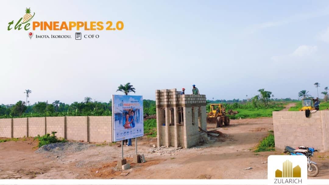 Looking for an unbeatable real estate opportunity in Lagos? The Pineapple 2.0, imota, Ikorodu, proudly presented by Zularich Property