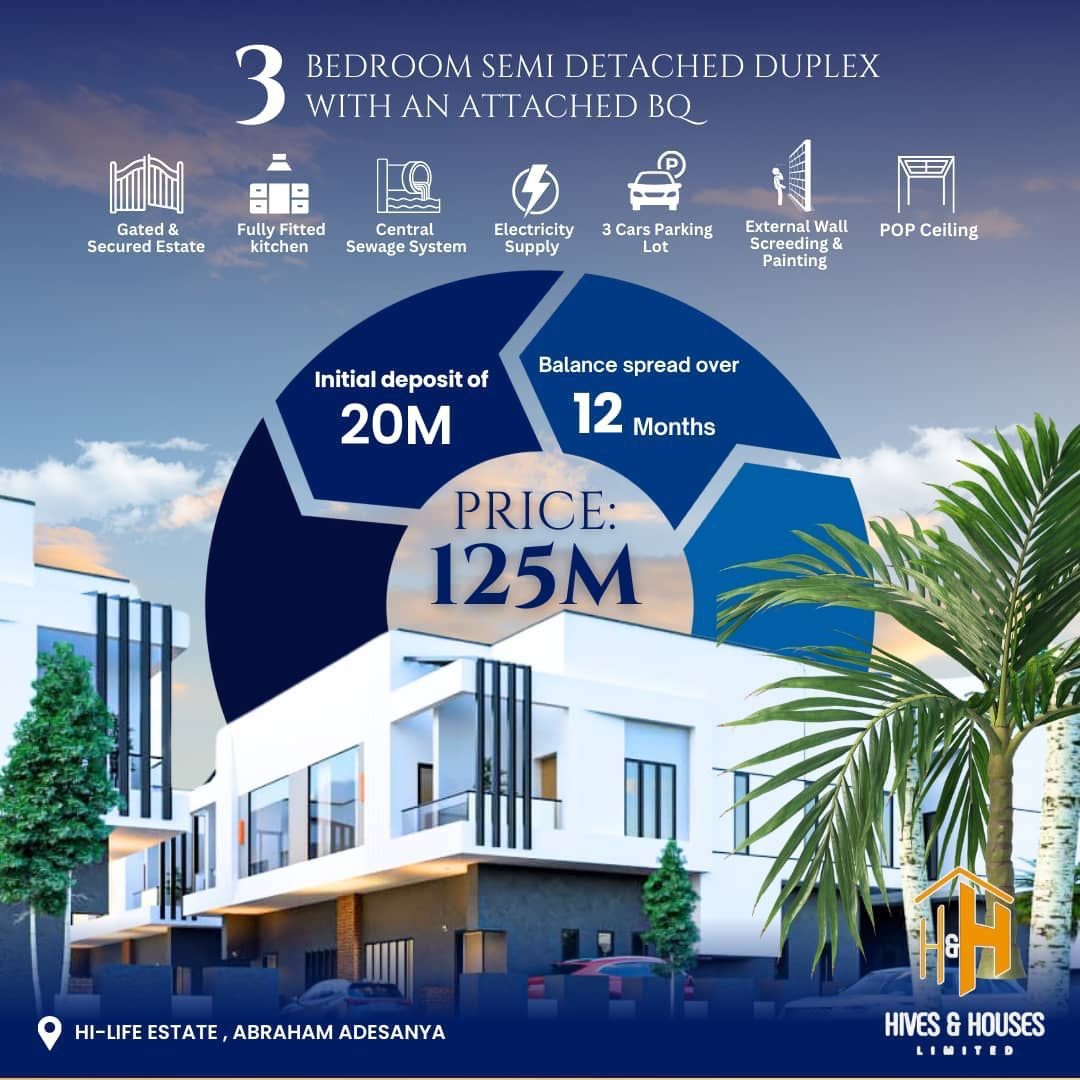 Situated within the well-established Hi Life Estate on Ogombo Road, Abraham Adesanya, Lekki, Vineyard 2 offers