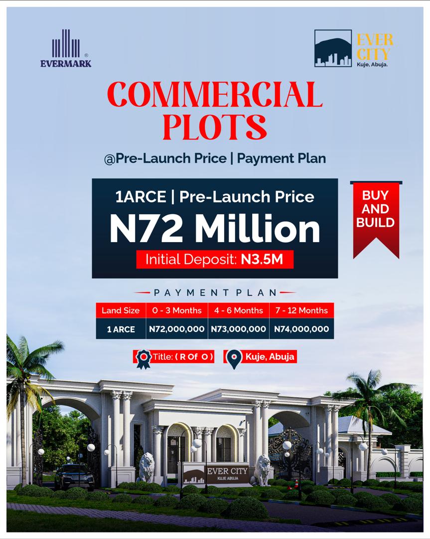 Discover EVERCITY ESTATE, kUJE, ABUJA, a prestigious residential development poised to redefine luxury living for over 500 residents