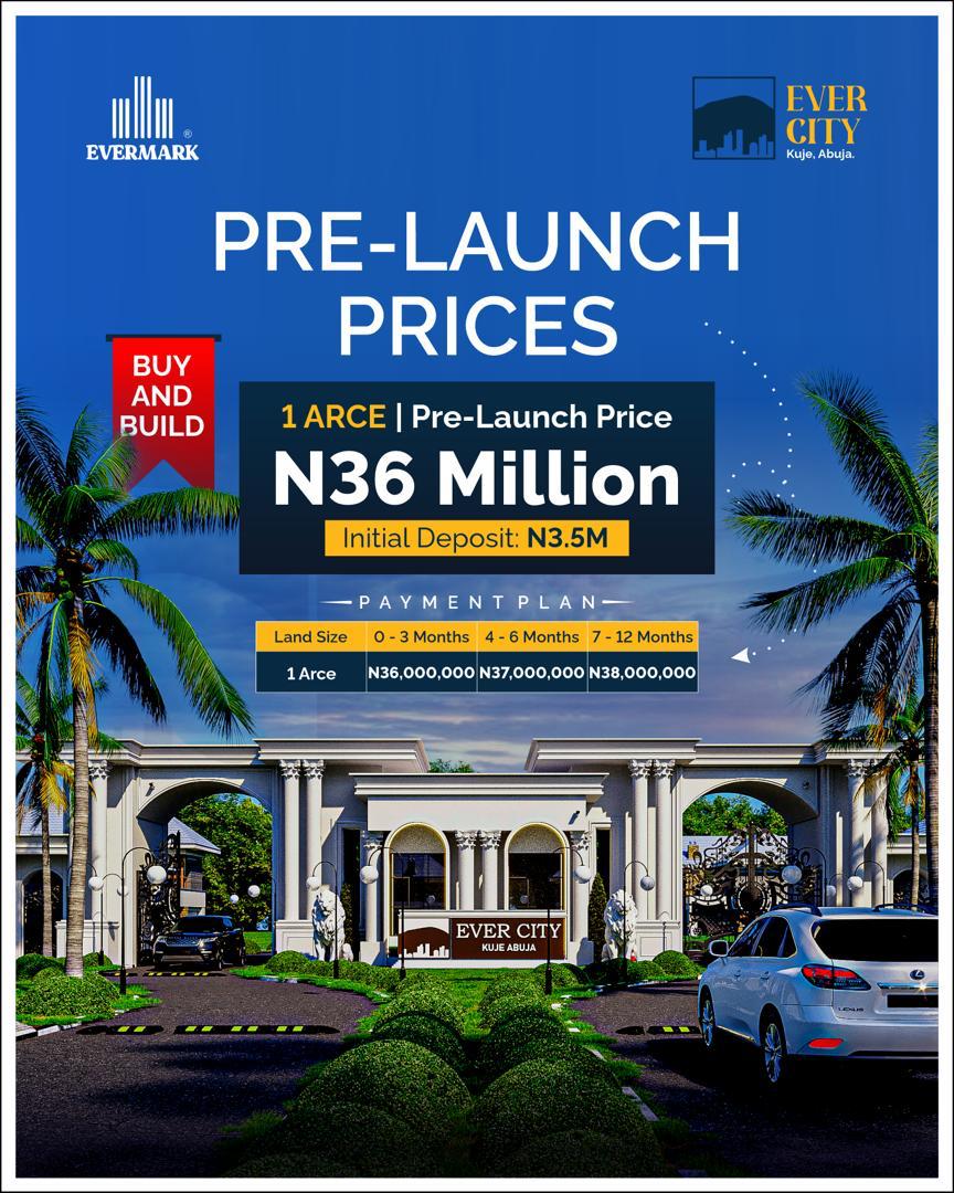 Discover EVERCITY ESTATE, kUJE, ABUJA, a prestigious residential development poised to redefine luxury living for over 500 residents