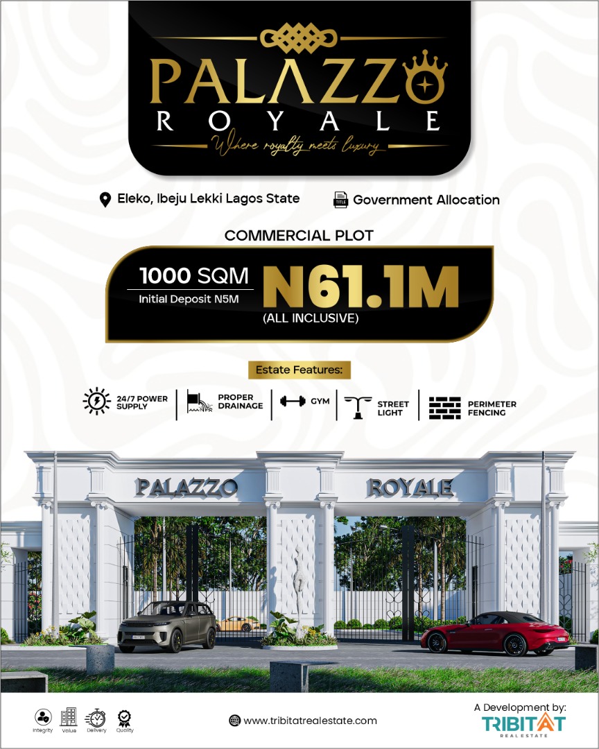 Five years from now, will you be celebrating your shrewd investment in Palazzo Royale, or will you still be wishing you had acted?