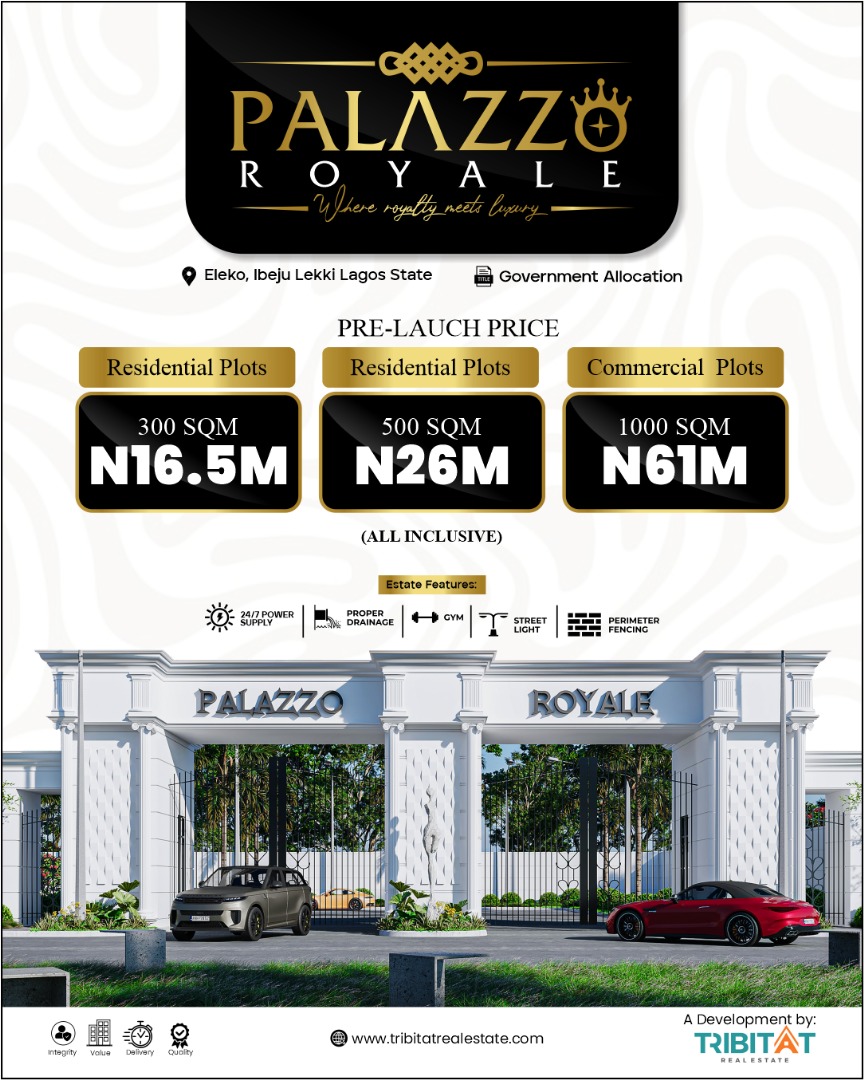 Five years from now, will you be celebrating your shrewd investment in Palazzo Royale, or will you still be wishing you had acted?