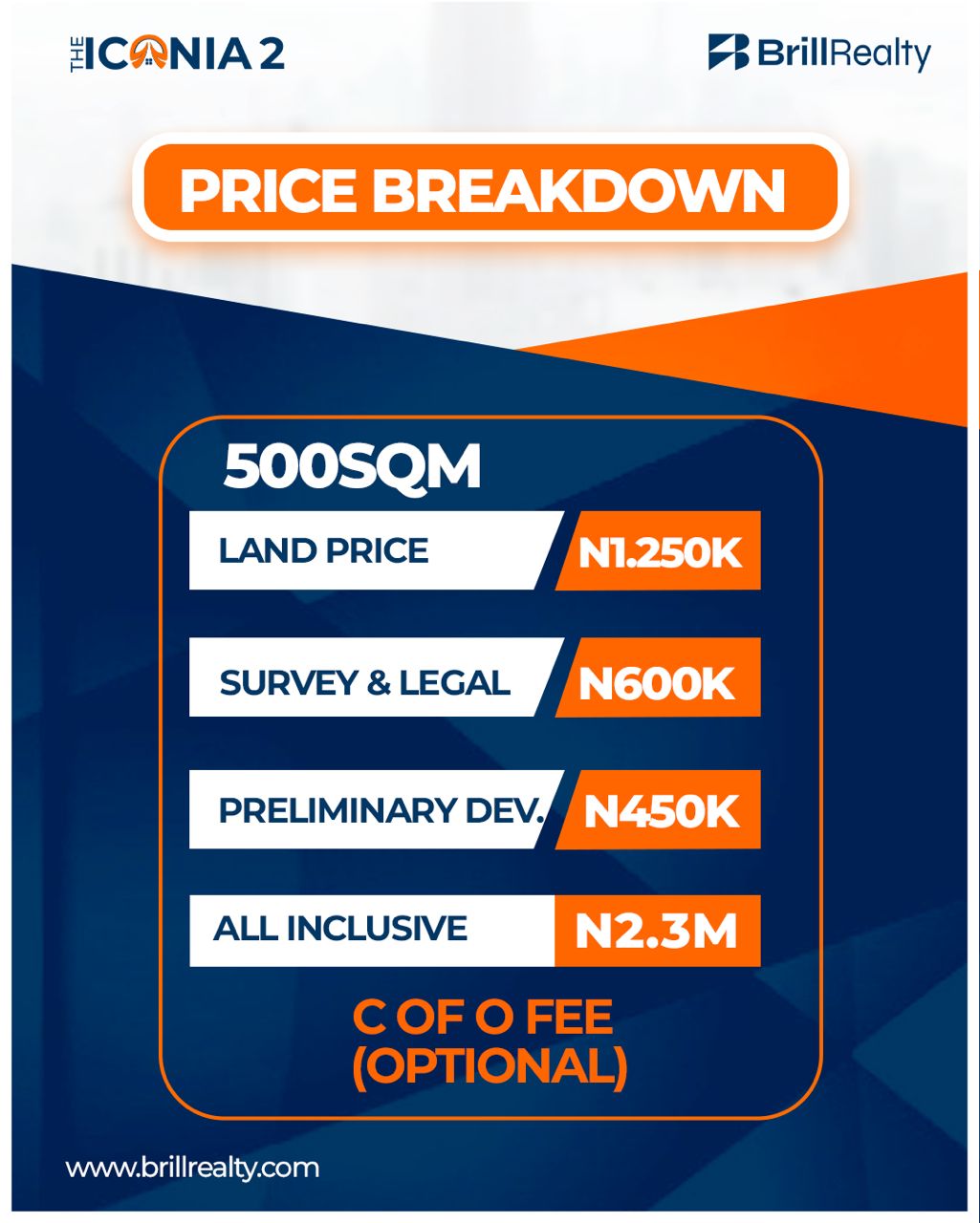 Welcome to The ICONIA 2, Atan, Ogun State A land banking masterpiece nestled in the thriving heart of Atan - Ota, Ogun State.