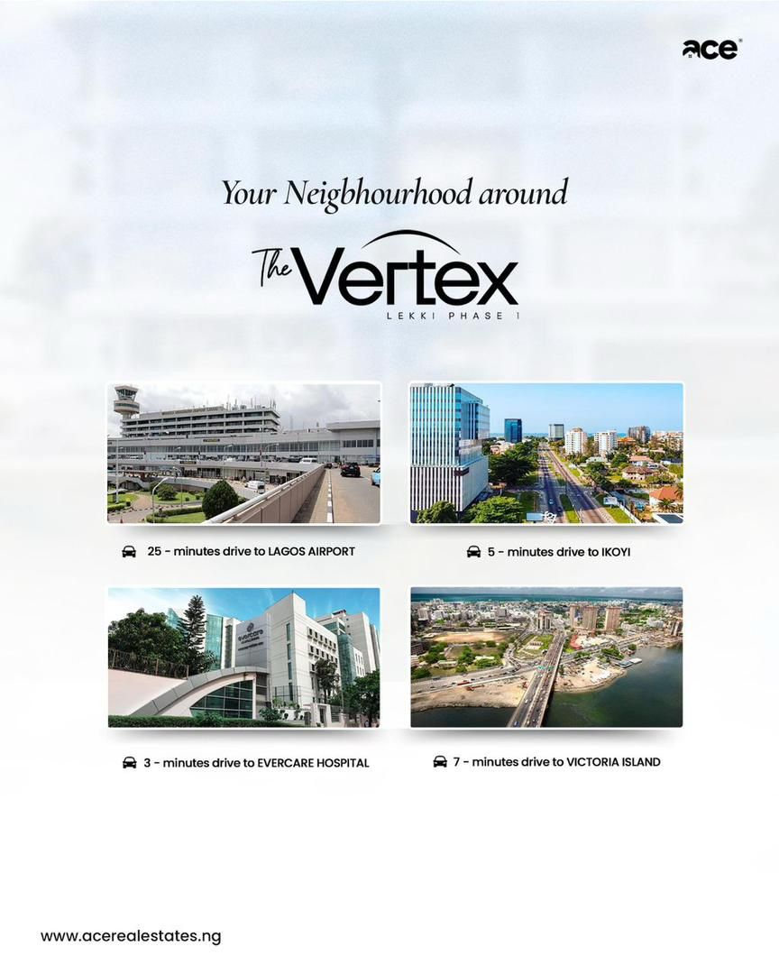 Searching for a expansive, peaceful, and elegant apartment in the heart of Lekki Phase 1? Look no further than The Vertex