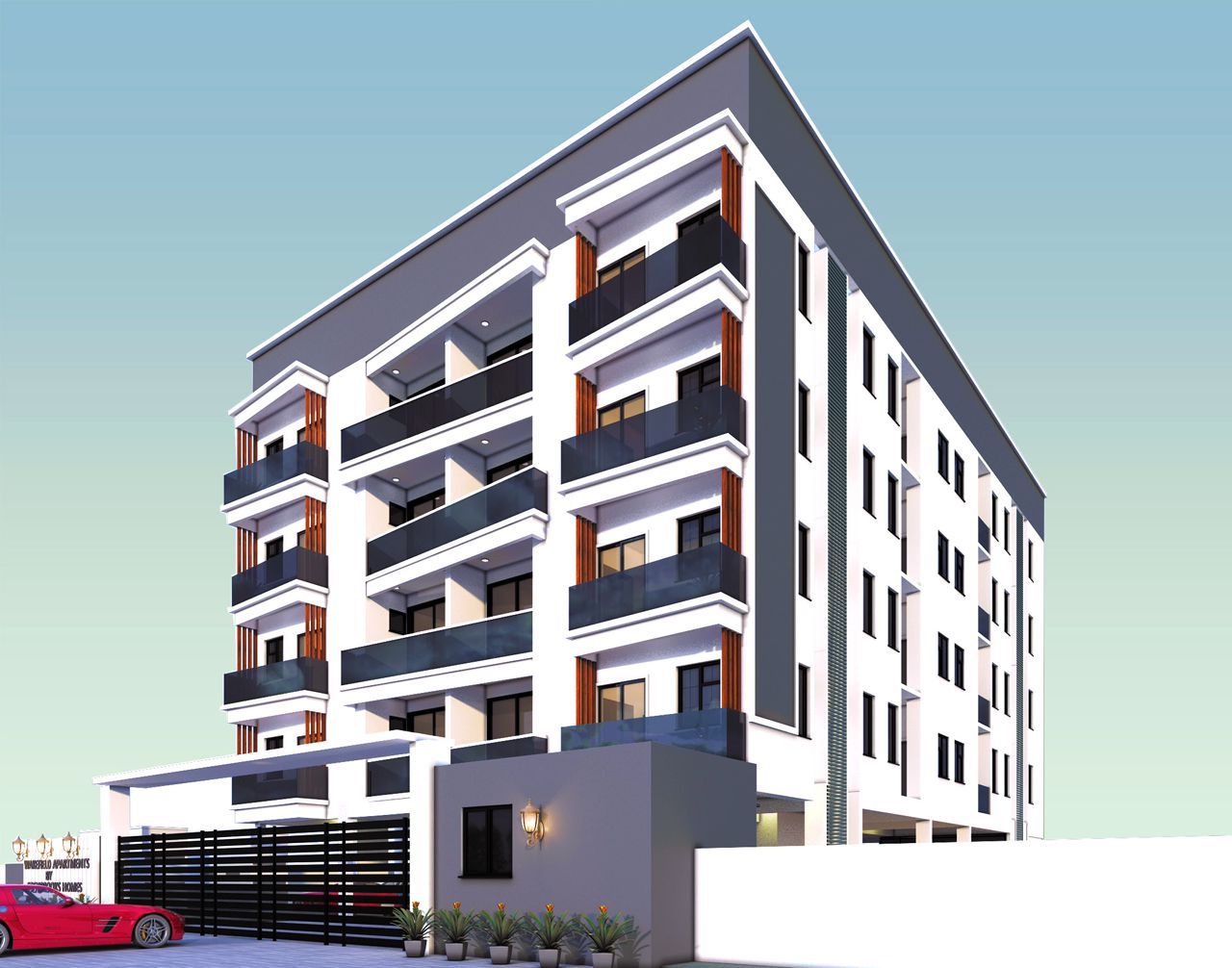 Wakefield Apartment, offering exquisite 2 bedroom apartments with a BQ, perfectly situated off Admiralty Way in Lekki Phase 1.