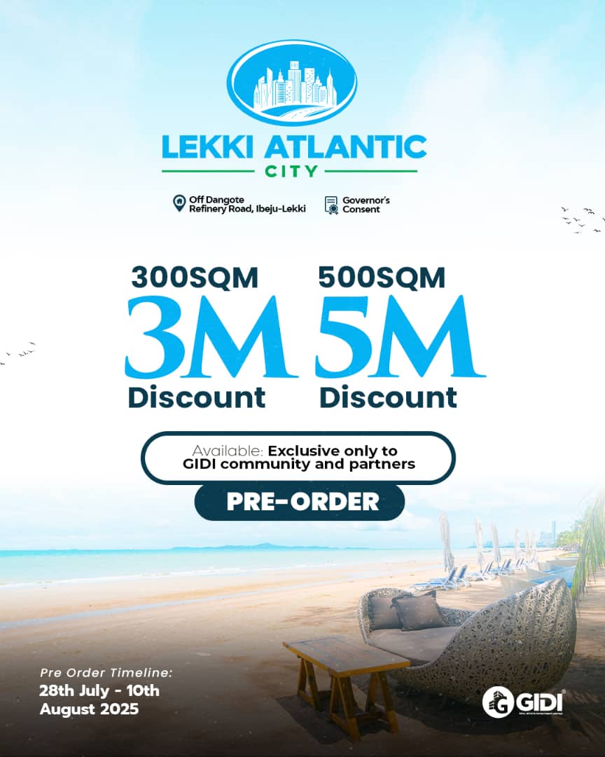 Strategically situated off the bustling Dangote Refinery Road in Ibeju Lekki, Lekki Atlantic City is more than just land; it's a future-proof