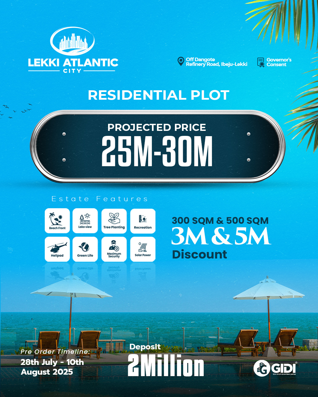 Strategically situated off the bustling Dangote Refinery Road in Ibeju Lekki, Lekki Atlantic City is more than just land; it's a future-proof