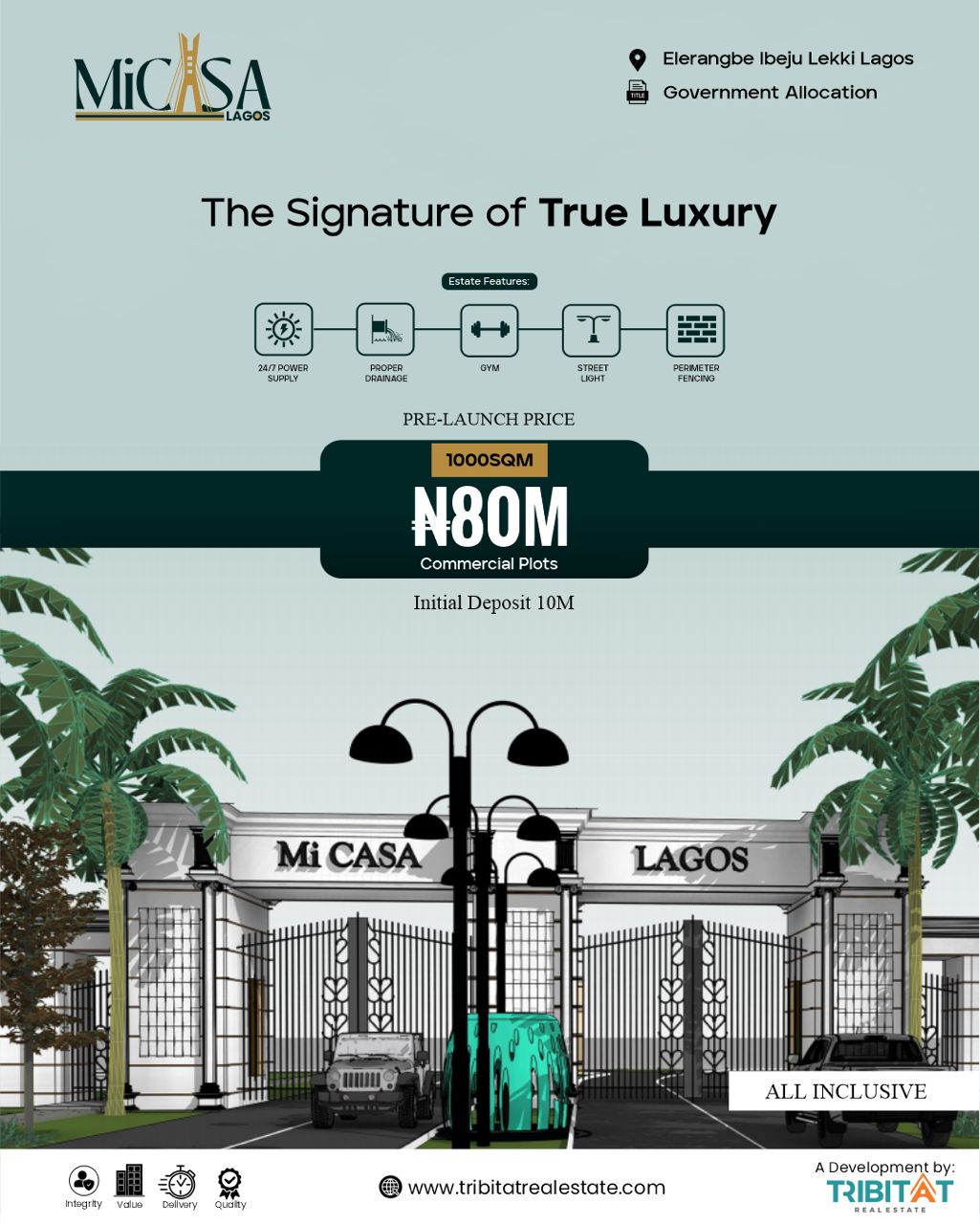 Step into the extraordinary with Mi Casa Lagos, the premier estate redefining sophisticated living in Elerangbe, Ibeju-Lekki. This isn't just