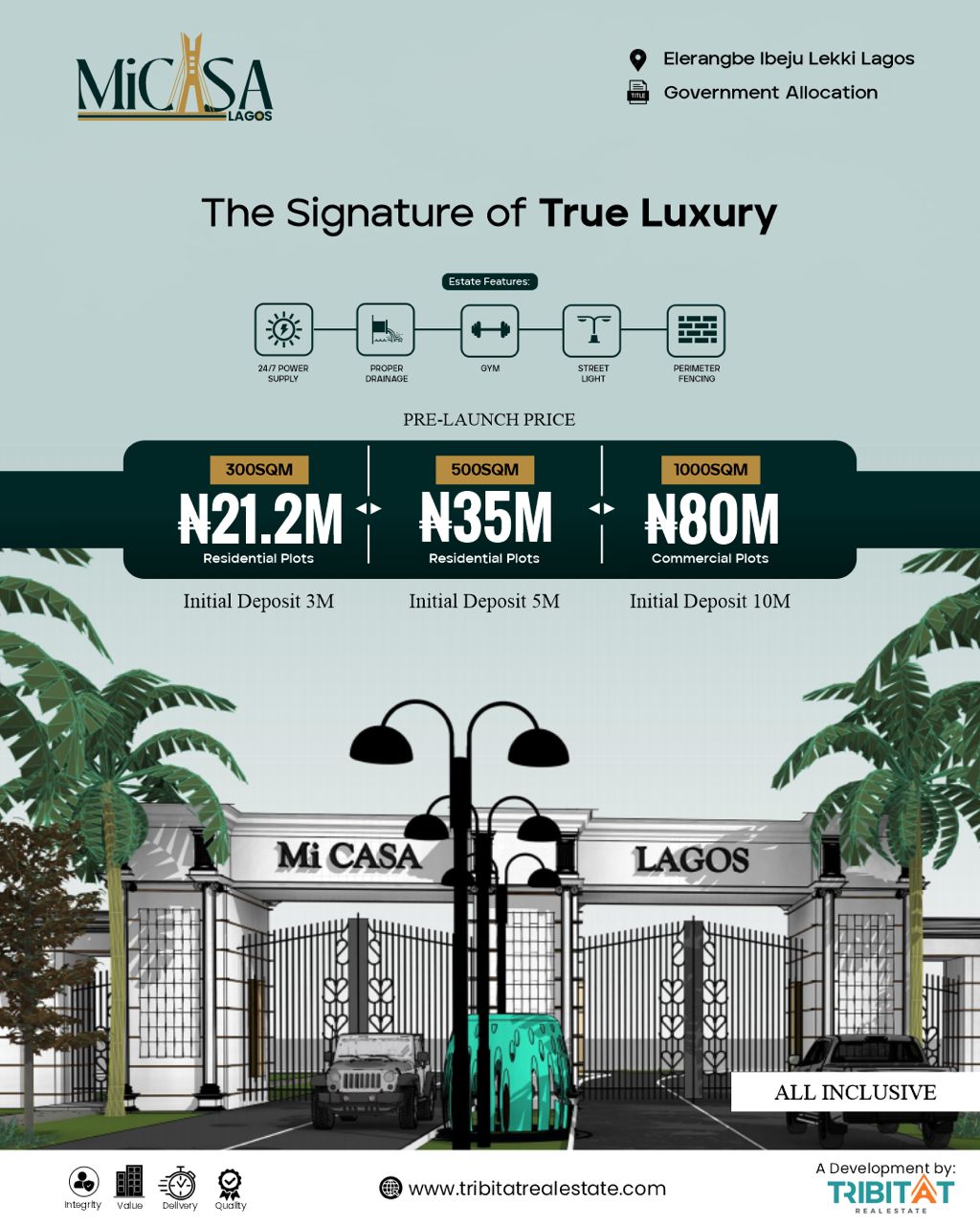 Step into the extraordinary with Mi Casa Lagos, the premier estate redefining sophisticated living in Elerangbe, Ibeju-Lekki. This isn't just