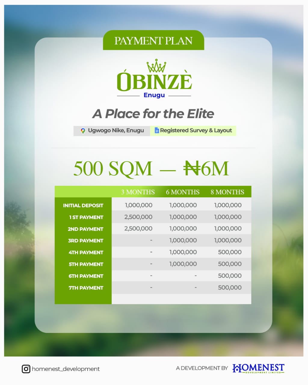 Nestled in the tranquil yet dynamic heart of Ugwogo Nike, Obinze Enugu offers a rare blend: the peace of a serene community and the accessi