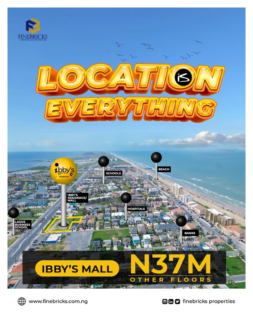 Own a shop in Ajah newest landmark! IBBYs Mall offers flexible office and retail spaces beside LBS. 24/7 power, security, and high traffic