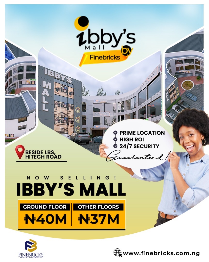 Own a shop in Ajah newest landmark! IBBYs Mall offers flexible office and retail spaces beside LBS. 24/7 power, security, and high traffic