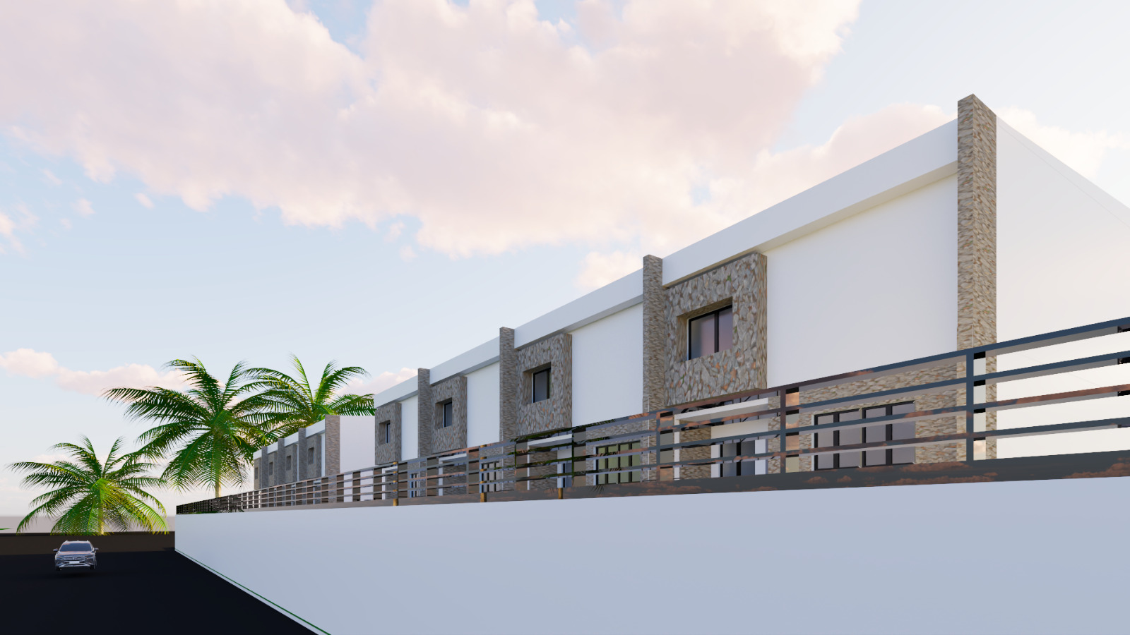 Providence Court Awoyaya, luxury 4-bedroom terrace duplexes with BQ. 1 min from Lekki-Epe Expressway. Governor's Consent. +2348138623765