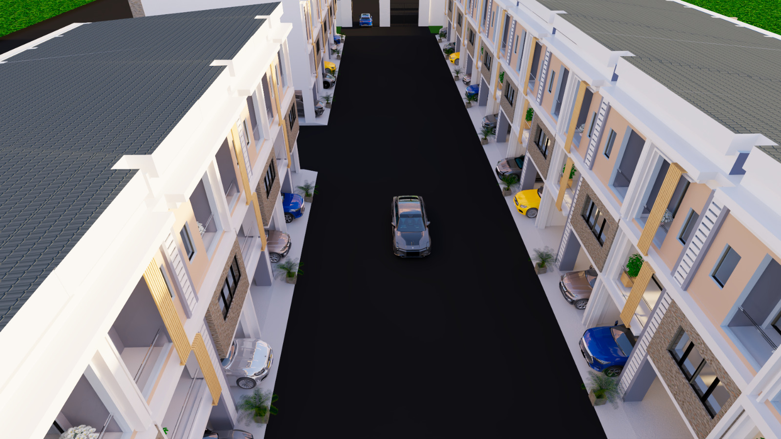 Providence Court Awoyaya, luxury 4-bedroom terrace duplexes with BQ. 1 min from Lekki-Epe Expressway. Governor's Consent. +2348138623765