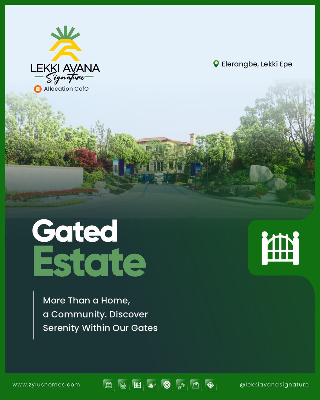 Invest in Lekki Avana Signature Resort Palm Estate, Eleranigbe. Secure C of O land for sale in Ibeju-Lekki from ₦16.2M. Start with a ₦1M deposit today!