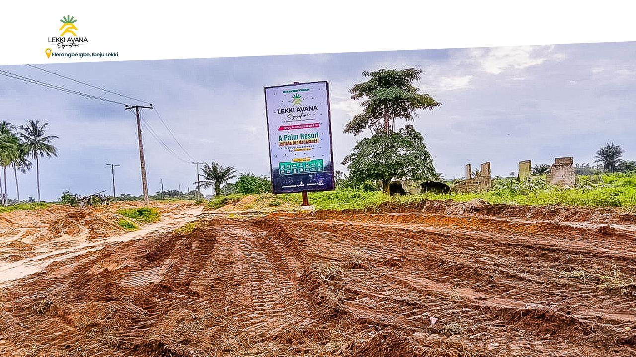 Invest in Lekki Avana Signature Resort Palm Estate, Eleranigbe. Secure C of O land for sale in Ibeju-Lekki from ₦16.2M. Start with a ₦1M deposit today!