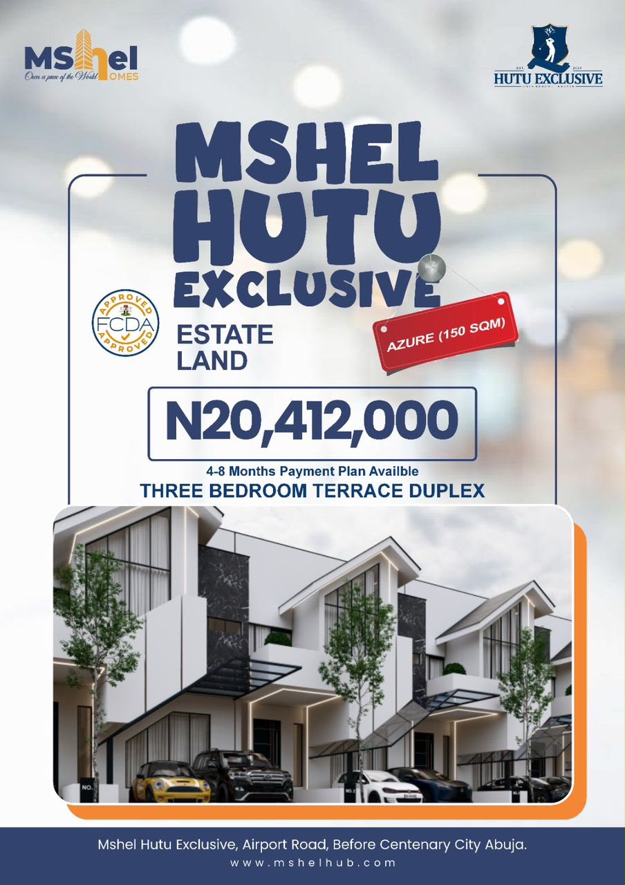 Discover Mshel Hutu Exclusive, Africa's first premier golf resort estate in Abuja. Secure luxury plots and apartments on Airport Road today!