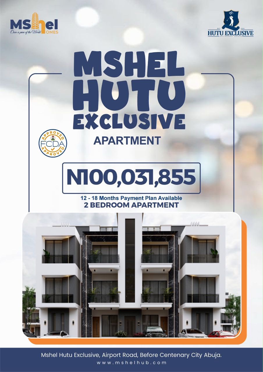 Discover Mshel Hutu Exclusive, Africa's first premier golf resort estate in Abuja. Secure luxury plots and apartments on Airport Road today!